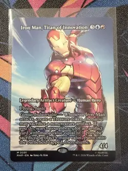 Iron Man, Titan of Innovation (Borderless) Marvel Universe Eternal-Legal Regular - Image 1
