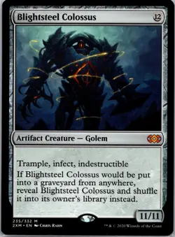 Blightsteel Colossus 235 Mythic Double Masters MTG NM 2XM - Image 1