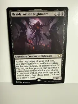 Braids, Arisen Nightmare - Edge of Eternities Commander - MTG NM - Image 1