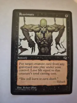 1x Reanimate Tempest MTG Magic the Gathering HP x1 - Image 1