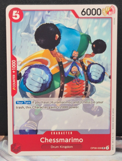 Chessmarimo OP08-006 Two Legends One Piece Near Mint NM Card Uncommon CCG UC Red - Image 1