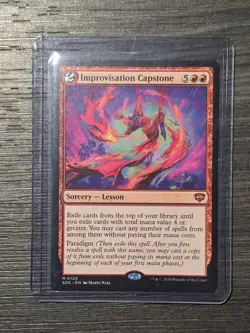 Improvisation Capstone #120 (NM) Secrets of Strixhaven SOS MTG Regular - Image 3