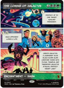 The Coming of Galactus - Borderless Marvel Super Heroes - Image 1