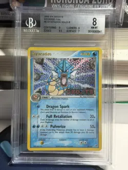 Gyarados EX Deoxys Stamped 8/107 Reverse Holo Pokemon Card BGS 8 - Image 1
