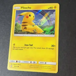Pikachu (Water Web Holo) 28/73 NM x3 LP x1 Shining Legends Special Card Pokemon - Image 5