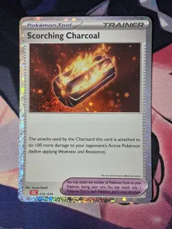 Scorching Charcoal Holo Classic Collection Trading Card Game Classic 026/034 NM - Image 1