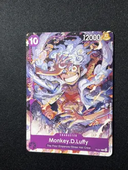 One Piece Monkey D Luffy P-041 English Promo Card - Image 1