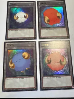 Yu-Gi-Oh LC04 Sheep Token 4 Card Set Scapegoat Ultra Rare Holo LP Joey's World - Image 3