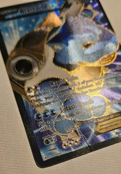 Blastoise EX ~ 142/146 ~ Full Art ~ XY ~ DAMAGED ~ Pokemon Card - Image 3
