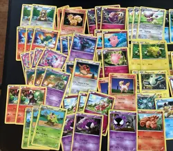 Older Pokemon Card Lot Of 70 Non Halo Cards 2014, 2015, 2016 LP - Image 2