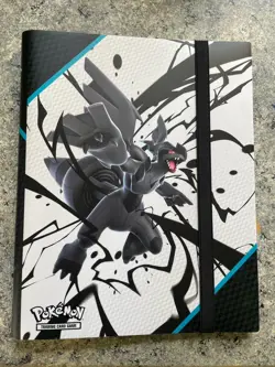 Pokemon TCG Card BLACK BOLT Binder - BINDER ONLY - Empty Holds 396 Cards - NEW - Image 1