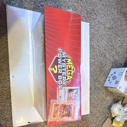 MEGA Pokemon Mystery Power Box 5 Booster Packs, 1 Oversized Card Tin - Image 2