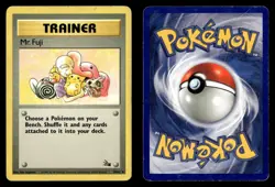 Mr. Fuji 58/62 Unlimited Uncommon Fossil Pokemon Card - Image 1
