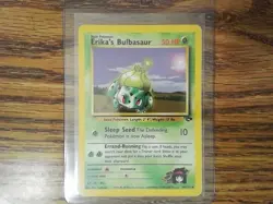 Erika's Bulbasaur 39/132 Pokemon Card - Image 1