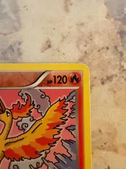 Moltres 9/124 Fates Collide Reverse Holo Pokemon Card Moderately Played - Image 3