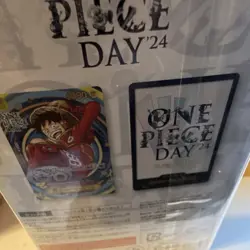 Bandai Namco ONE PIECE DAY '24 Luffy Leader Foil 2-Card ST01-001 - Image 4