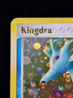 Pokemon Kingdra TCG Holo Card 12/109 EX Team Rocket Returns - STAMPED Creased MP - Image 2