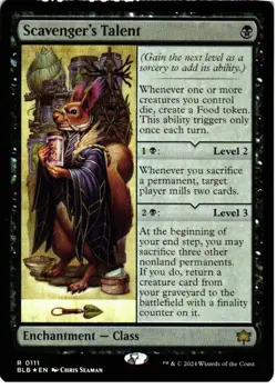 Scavenger's Talent 111 R Bloomburrow NM Foil - Image 1