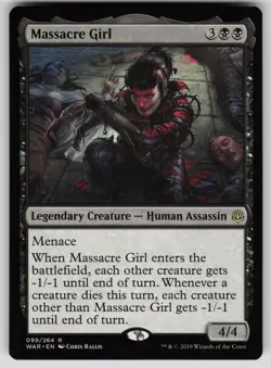 Massacre Girl Normal R War of the Spark 99 NM - Image 1