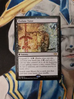 Profane Tutor MTG Modern Horizons 2 Black Rare Sorcery NM-M x1 - Image 1
