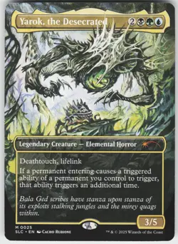 YAROK, THE DESECRATED 25 MYTHIC NEAR MINT - Image 1