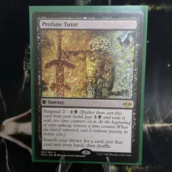 Magic the Gathering - Profane Tutor - Modern Horizons 2 - Regular - LP - Image 1
