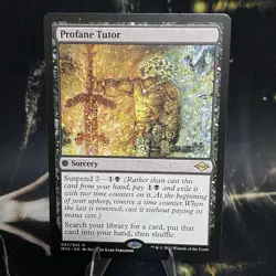 Magic the Gathering - Profane Tutor - Modern Horizons 2 - Regular - LP - Image 3