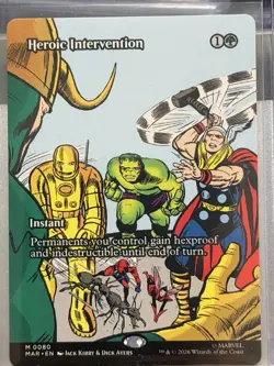 Heroic Intervention (0080) (Borderless) Marvel Universe Eternal-Legal Regular - Image 3