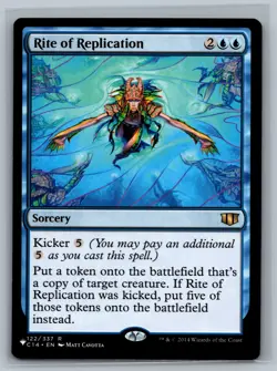 Magic the Gathering The List Reprints Rite of Replication (C14) #122/337 MTG TCG - Image 1