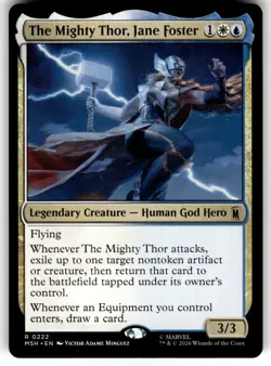 The Mighty Thor, Jane Foster 222 Marvel Super Heroes Magic: The Gathering NM - Image 1