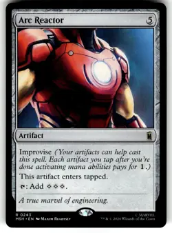 Arc Reactor 243 Rare Marvel Super Heroes Magic: The Gathering NM - Image 1