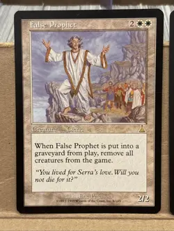 2x Magic: the Gathering / MtG False Prophet Urza's Destiny LP - Image 2