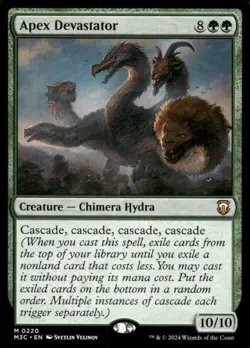 Apex Devastator 220 Mythic Commander: Modern Horizons 3 Magic: The Gathering NM - Image 1