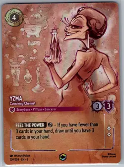 Yzma - Conniving Chemist (Enchanted) 209/204 Azurite Sea - Disney Lorcana - NM - Image 1