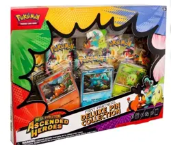 Pokemon TCG Ascended Heroes First Partners Deluxe Pin Collection Sealed - Image 1