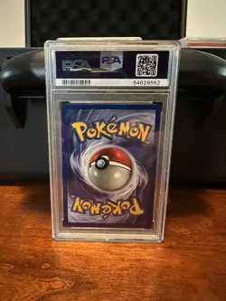 1999 Pokemon Jungle Meowth Unlimited PSA 9 Mint - Image 2