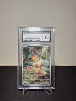 Pokemon TCG Eevee 173 Black Star Promo Prismatic Evolutions CGC 10 GEM MINT - Image 1