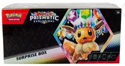 Pokemon TCG Scarlet & Violet Prismatic Evolutions Surprise Box Factory Sealed Ee - Image 1