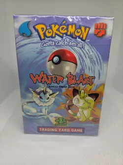 1x Water Blast Theme Deck Sealed Product - Pokemon - Image 1