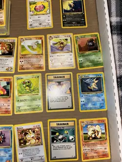 120+ vintage WOTC pokemon cards! rares 1st edition more!! shadowless, damaged C9 - Image 4