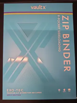 FIRST EDITION Vault X Pokemon Ascended Heroes ME 2.5 9-Pocket Binder Brand New - Image 1