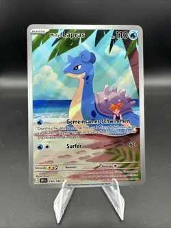 Mistys Lapras 194/182 Art Rare Pokemon TCG Ewige Rivalen DRI 2025 NM Deutsch - Image 1