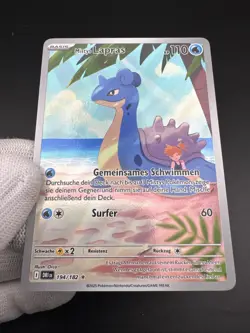 Mistys Lapras 194/182 Art Rare Pokemon TCG Ewige Rivalen DRI 2025 NM Deutsch - Image 3