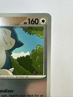 #33 Snorlax 063/088 Pokemon GO Reverse Holo Rare English 160 HP Basic Nintendo - Image 3