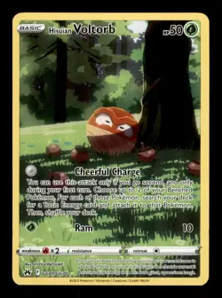 HISUIAN VOLTORB GG01/GG70 HOLO CROWN ZENITH GALARIAN GALLERY NM/M - Image 1