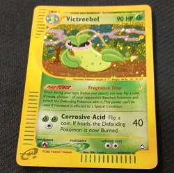 Pokemon TCG Victreebel H30/H32 Aquapolis Holo Rare English 2002 90 HP - Image 1