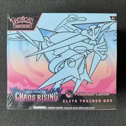 Pokemon TCG Chaos Rising - Pokemon Center Elite Trainer Box ETB New & Sealed - Image 1
