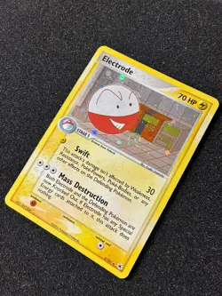 ELECTRODE 5/101 Pokemon Hidden Legends Holo SWIRL Holo - Image 2