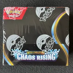 Pokemon TCG Mega Evolution Chaos Rising Booster Box - New & Sealed - Image 1