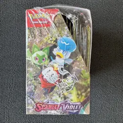 Pokemon Scarlet and Violet Base Set Booster Box New Factory Sealed - SHRINK TEAR - Image 3
